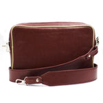 Crossbody Roja Piel Cactus - Grande