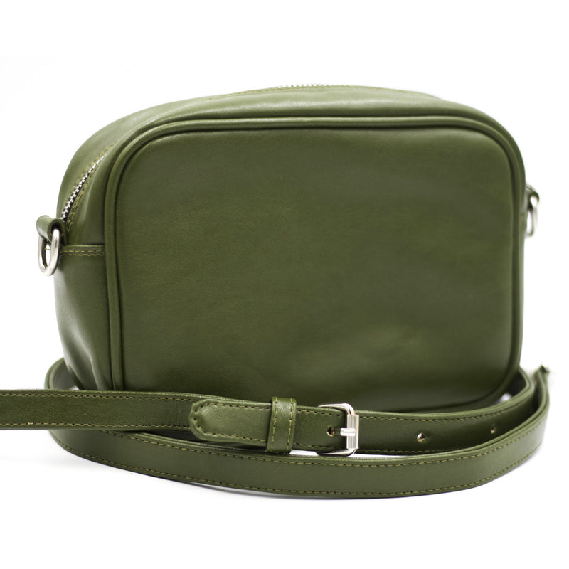 Crossbody Verde Piel Cactus - Chica