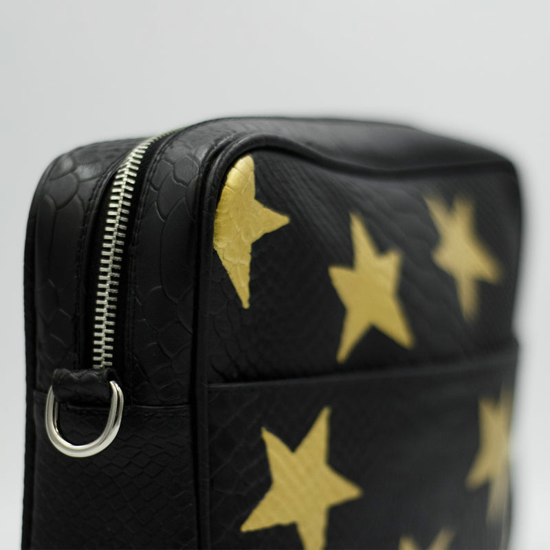 Boho Hand Painted - Estrellas Negro - Sobre Pedido