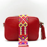 Crossbody Boho Grande color Rojo